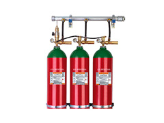 Sistem pemadam api gas inert HD Fire Protect